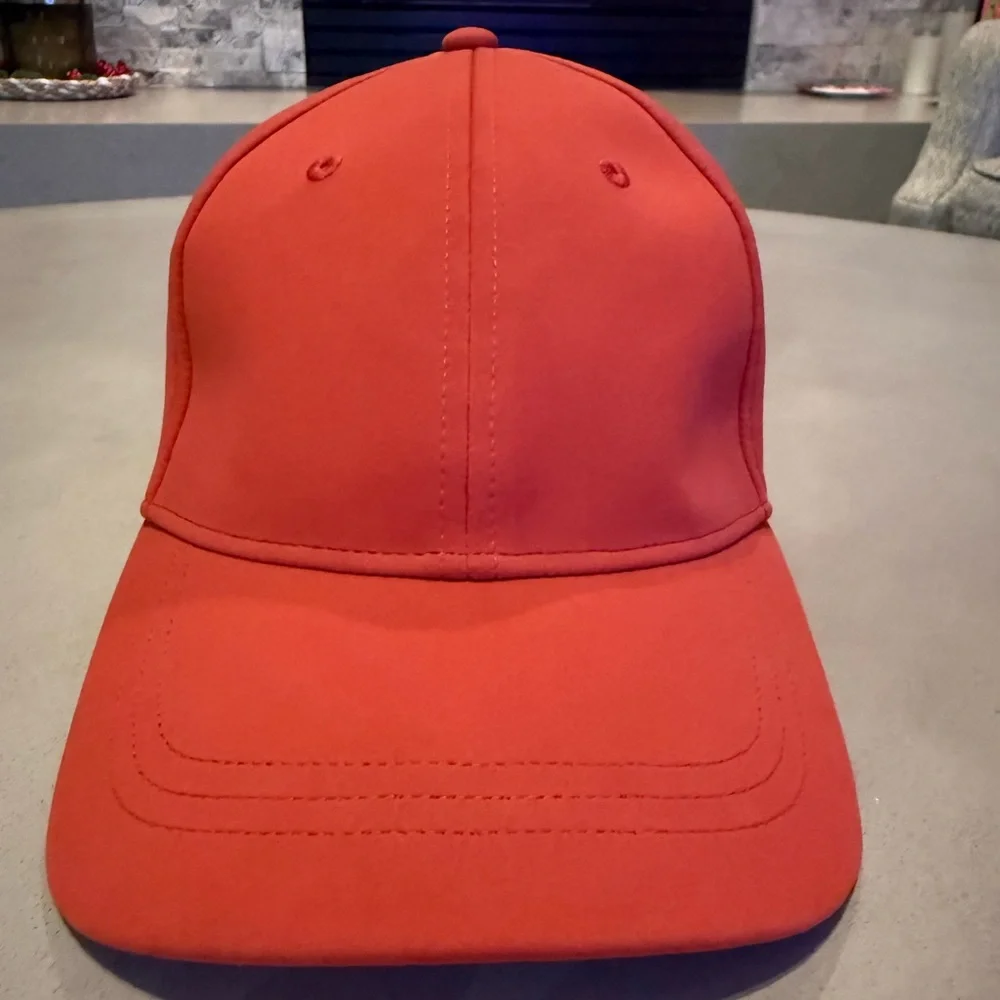 Lululemon Athletica Red Baseball Cap One Size